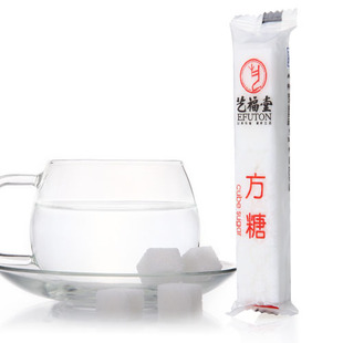  艺福堂花茶伴侣 纯正方糖 白砂糖 自然甜味 1.5元/支 20g（五粒）