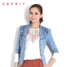 3.3折 ESPRIT EDC系列 女春夏 牛仔长袖衬衫AOE0322O现价129