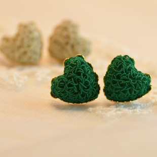 细丝缠绕 鸟巢 爱心...