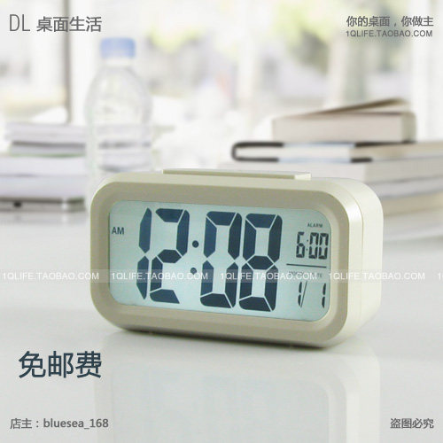 Desklife桌面生活 韩国MJK聪明时钟 闹钟 电子钟 电子闹钟