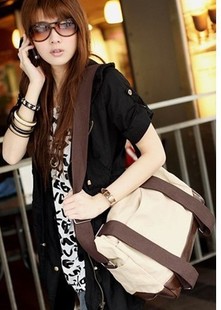  新款韩版男女包包/多功能运动帆布包/手提斜挎大包学生单双肩背包