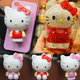 满百包邮[4172]Kitty猫 公仔吸盘 DIY配件 iphone 4G 4S 手机贴钻
