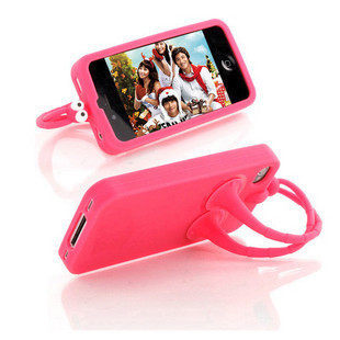 韩国新款蝈蝈 iphone4手机壳 4S保护套 苹果4手机套 硅胶外壳配件