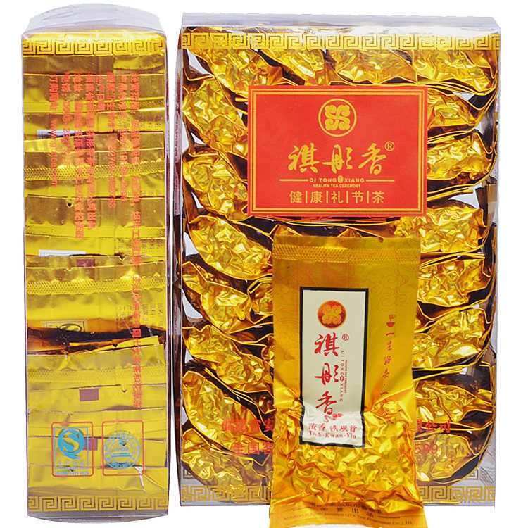 茶叶 铁观音 安溪铁观音 浓香型铁观音 祺彤香茶叶 500g包邮 新茶