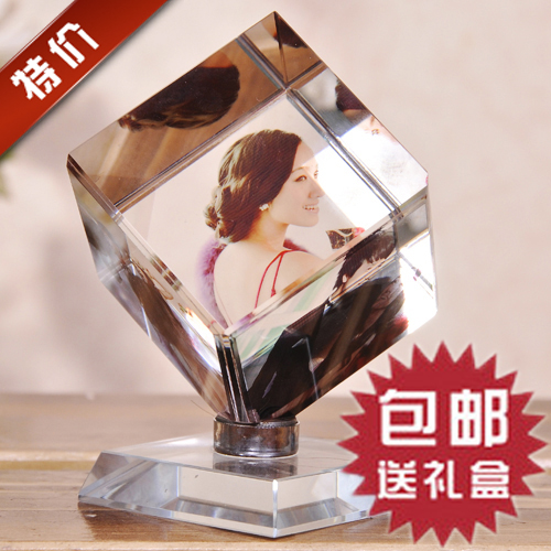 超值【大号】8厘米水晶魔方旋转 水晶个性定制影像照片制作做水晶在类目 个性定制/设计服务/DIY, 日用/装饰定制, 水晶定制, 水晶影像定制中 - 来自Buy2taobao.com提供专业的淘宝代购服务
