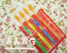 �������� Nano Dental care ˫��������ë����ˢ��1��4ֻ�룩