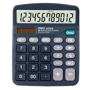 辦公用品 得力計算器837 計算機837ES 太陽能雙電源 爆款推薦在類目 電子詞典/電紙書/文化用品, 計算器中 - 來自Buy2taobao.com提供專業的淘寶代購服務