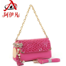 阿伊凡蝴蝶结2012新款女包 韩版包包牛皮女包潮 小包包单肩包