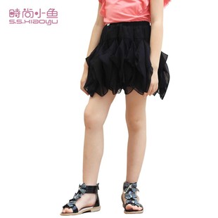 <em>时尚小鱼</em>童装女童<em>裙子公主少女</em>半身裙儿童雪纺