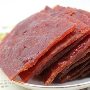  原味经典 靖江蜜汁猪肉脯猪肉片 纯瘦肉烤制250克猪肉干美食小吃