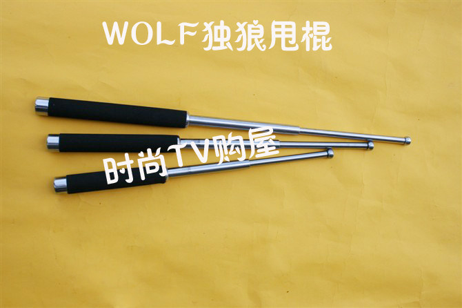 正宗杀破狼16寸 21寸 25寸WOLF甩棍，不满意包换 送棍套