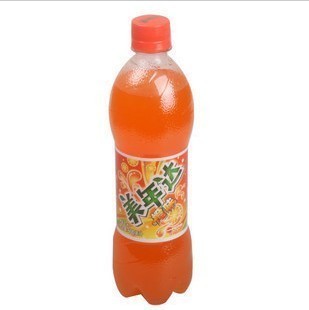 低价咯 百事可乐公司美年达橙味果汁味汽水饮