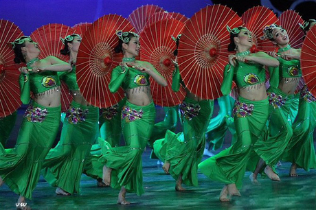 Dai dance show Red and green Costume Peacock Dance costume Lakeshorein the Women's clothing/Boutique , Costume/National costume/Stage costumes , National costume/Costumes category - from Buy2taobao.com to provide professional Taobao agent buy service