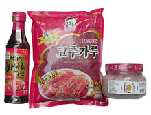 泡菜调理 自制韩国泡菜 韩国泡菜食材组合◆500g辣椒粉/鱼露/虾酱