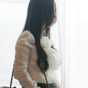 <em>金枝玉叶</em>电视剧中<em>女主角</em>衬衣衣领边有花朵的那