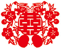 吉庆时分 婚房布置婚礼用品喜字贴玻璃贴结婚礼物剪纸立体墙贴纸 吉庆时分 婚房布置婚礼用品喜字贴玻璃贴结婚礼物剪纸立体墙贴纸