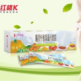  红桃K 果蔬纤维代餐粉膳食纤维魔芋粉营养冲剂食品10gX5袋