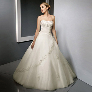 Filipino Korean belly band where  bride wedding dresses 2012 new Korean style strap wedding dress with thick and disorderly alignment ff00608