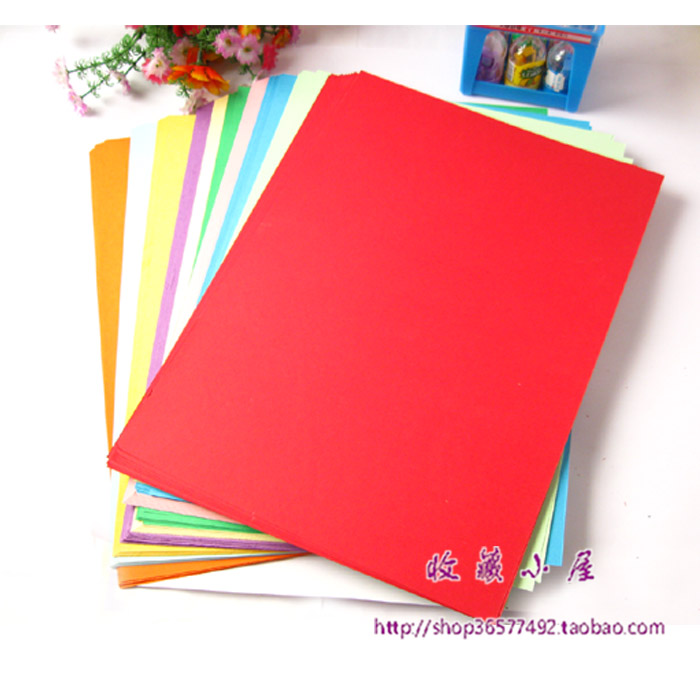 Color printing paper Greeting Cards A4 160g Handmade jams kindergarten Handmade paper Colored paper 10 colourin the Office Equipment/Consumables/Related Services , Office paper , Jam category - from Buy2taobao.com to provide professional Taobao agent buy service