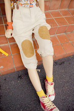 418爱爱丸2012夏装新款背带裤女装 韩版 潮amp;可爱 宽松休闲七分裤