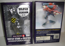 YAMATO 太空堡垒 Macross 超时空要塞 VF-1S 银色合金通用支架