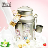 精品【味道工坊】<span class=H>食品</span>零食节糖果情人节超大牛奶罐防弹 235g