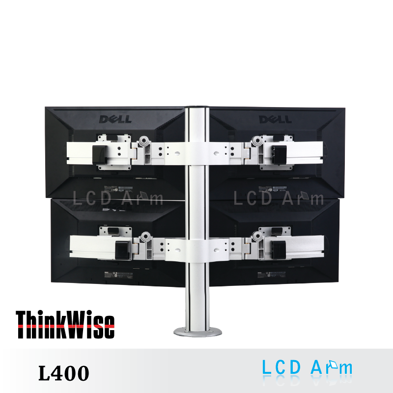 液晶显示器拼接支架 桌面监控 铝合金四屏 升降上下左右旋转 L400在类目 大家电, 大家电配件, 电视机配件, 电视机架中 - 来自Buy2taobao.com提供专业的淘宝代购服务