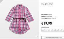 高端似jacadi超越ZARA外贸原单正品纯棉薄女童长款衬衫128-170cm