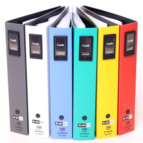 KING JIM 锦宫45W名片册 环型夹替换式名片本 可容纳330张名片|msdalam kategori Kamus elektronik/buku kertas elektronik/alat tulis, perumahan/perkara yang dipaparkan, ÃûƬ²á - dari Buy2taobao.com untuk memberikan perkhidmatan ejen Taobao profesional membeli