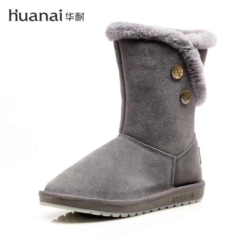 经典牛筋底雪地靴...