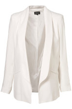 <span class=H>top</span><span class=H>shop</span> 女版 男朋友款 深V领 长袖白色西装 包邮 可量身定做