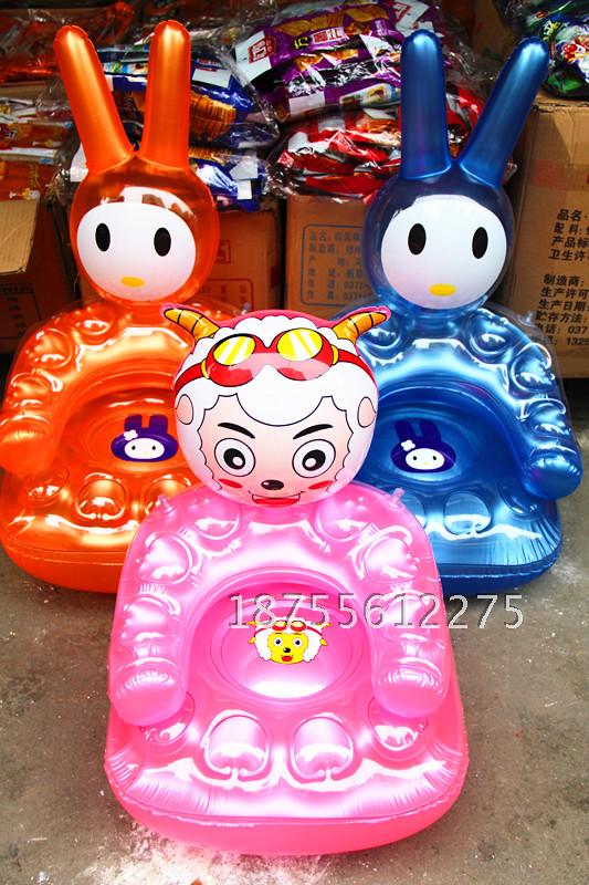 双层儿童水晶充气儿童沙发萝卜兔子坐骑PVC玩具兔子头沙发|msdalam kategori Toy/bayi/teka-teki/blok bangunan/model, elektronik/cahaya/berudara/mainan rumit, kembung mainan plastik (tidak meletakkan bahan-bahan lain) - dari Buy2taobao.com untuk memberikan perkhidmatan ejen Taobao profesional membeli