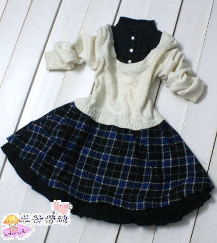 /女童毛衣09新款/花边领儿童针织衫/女童<em>加长</em>毛