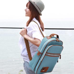  新款女包 韩版潮 韩剧你为我着迷朴信惠同款女式双肩包背包 书包