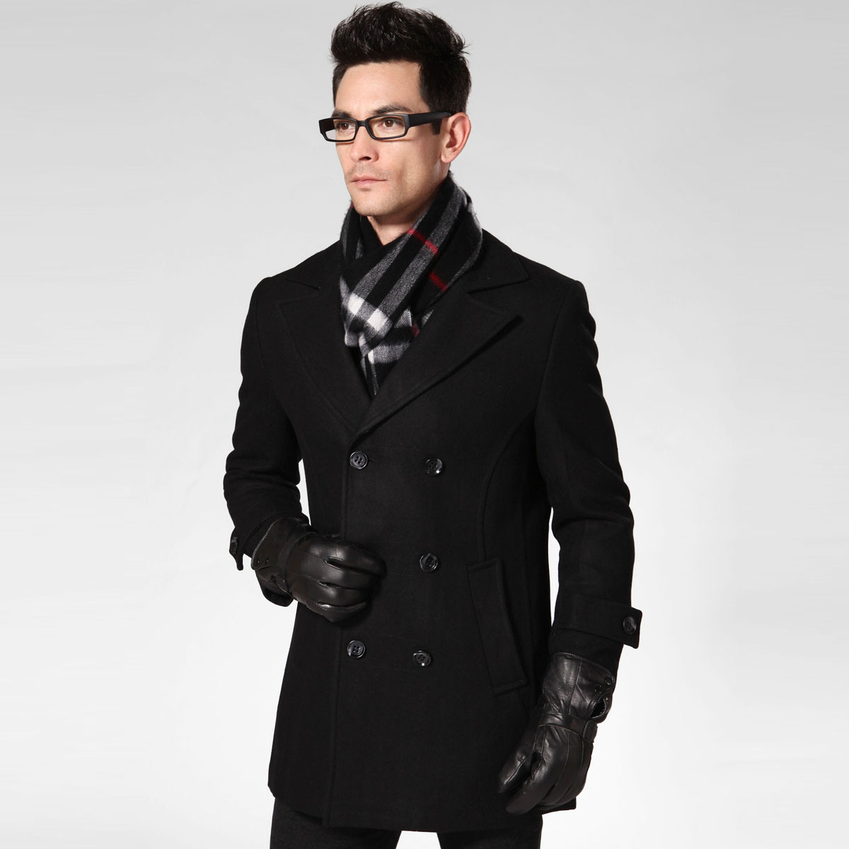 Двубортное пальто Burton Menswear London