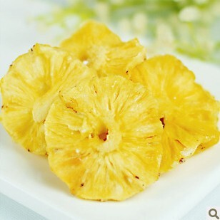  广益发特级坚果零食 菠萝干菠萝片凤梨果干 食品特价 菠萝片500g