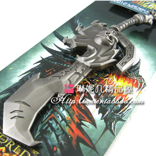 工】WOW 魔兽周边 刀扣饰品 <em>狂热女妖之刃</em> 哈