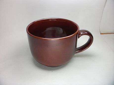 宜兴 紫砂 彩陶大杯 O杯 大茶杯适用于微波炉 可