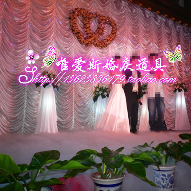 婚庆道具 厂家直销背景纱幔 婚庆背景纱幔新款 波纹背景纱幔在类目 节庆用品/礼品, 其它节庆用品中 - 来自Buy2taobao.com提供专业的淘宝代购服务