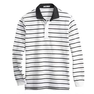  Vancl 凡客诚品 精致商务条纹长袖POLO衫 39387