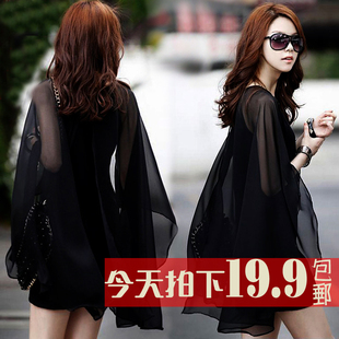 【雪纺连衣裙】2014夏季<em>韩版</em>新款<em>女装气质</em>雪