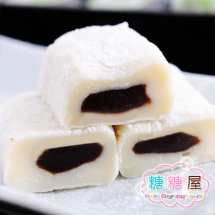 台湾雪之恋手造麻糬/手造麻薯 红豆味 纯手工制作180(190)g