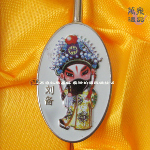  万泉 京剧脸谱书签礼品 外事出国礼品中国特色送老外 实用小礼物
