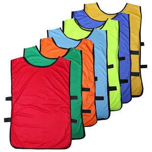 New bare board group football training vest Rainbow cut polyester soccer shirt, sport fight clothing