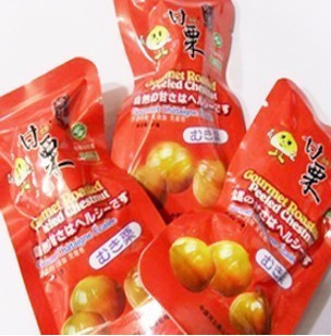  特价 出口日韩零食  野生珍珠王甘栗仁板栗仁500克（独立包装）