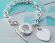 tiffany-925银饰水泡心型手链