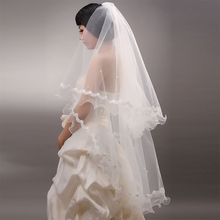 艾诗霓 淘金币 2011新款 中长款韩式新娘婚纱 小花点头纱  TS022