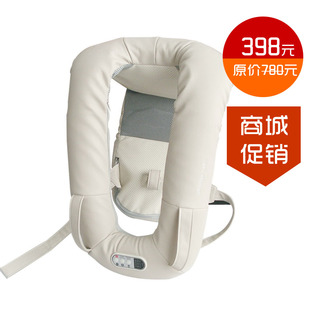  正品肩颈捶打按摩披肩 颈肩乐 颈部腰部肩部按摩器 按摩背心包邮
