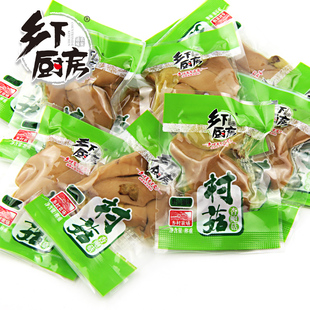  乡下厨房120g实惠装野山椒味杏鲍菇 福建特产 食用山菌 古田香菇