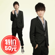 特价2011新款男士两粒扣经典修身休闲小西装时尚西服爆款英伦风
